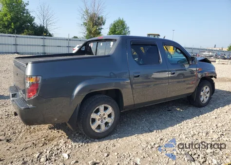 2008 Honda Ridgeline Rtl from USA, damaged, VIN 2HJYK16528H534500